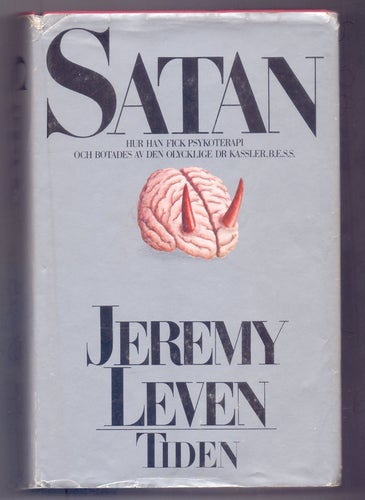 Satan av Jeremy Leven, 1984, 1;a svenska upplagan, (förlagan till dagens AI ?)
