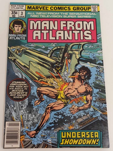 Man from Atlantis nr 3 (1978) / VF/ Arkiv-ex