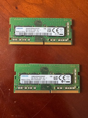 Samsung RAM 8GB DDR4 PC4-2666V 2st