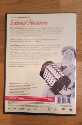 Edward Persson - Fyra klassiska filmer (DVD)