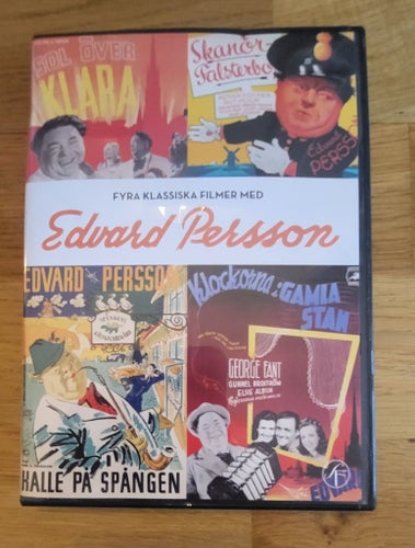 Edward Persson - Fyra klassiska filmer (DVD)