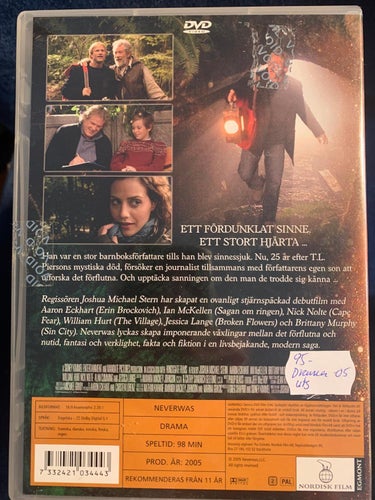 NEVERWAS. DVD DRAMA 2005. UTGÅNGEN / OOP.