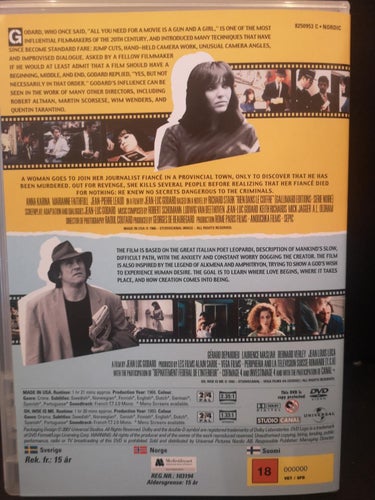 Made In USA / Oh Woe Is Me (1966, 1993) Jean-Luc Godard, Marianne Faithfull.