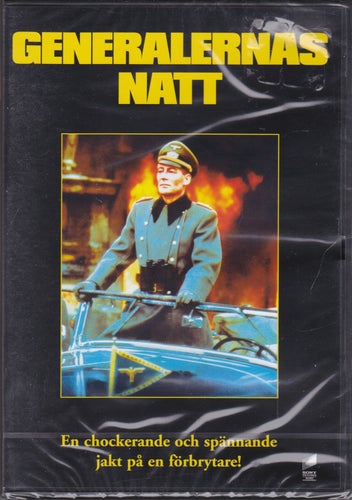 DVD / Generalernas Natt / Donald Pleasence, Omar Sharif / Ny & Inplastad