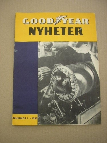 Tidning Good Year Nyheter Nr. 2 1950