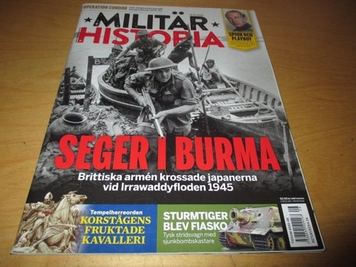 MILITÄR HISTORIA NR 8 2021. STURMTIGER, OPERATION CONDOR ,M.M