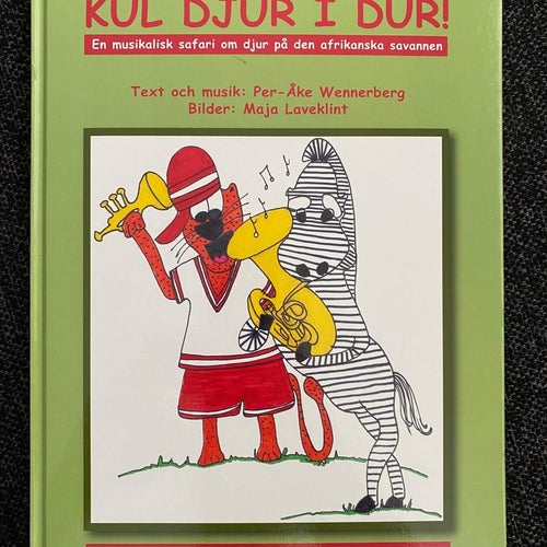 Kul djur i Dur - Bok + CD