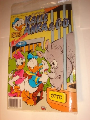 KALLE ANKA & Co I ORIGINAL PLAST leksak 2000 31 KAZOO FLÖJT