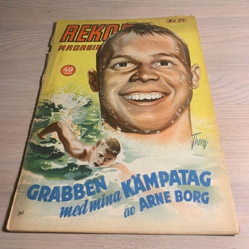 Tidningen Rekord Rekordmagasinet 1951 nr 29 - (baksidan saknas)