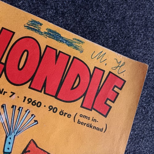Blondie Nr 7, 1960