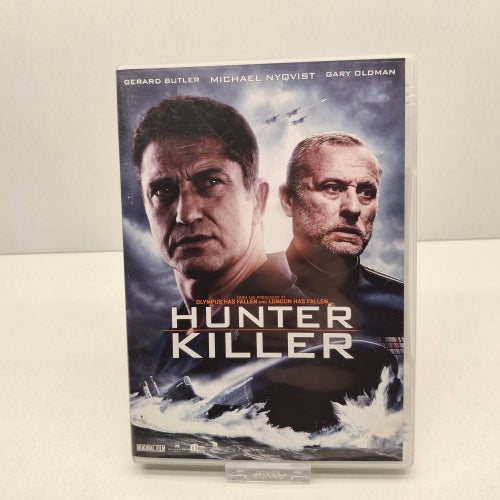 Hunter Killer - Michael Nyqvist - Region 2, DVD-Film, Svensk text, Fint skick