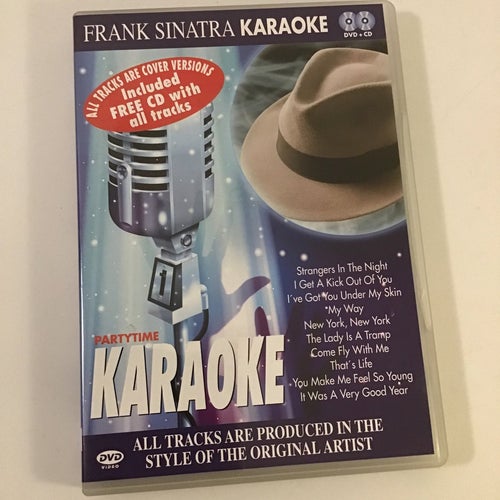 Frank Sinatra Karaoke DVD + CD