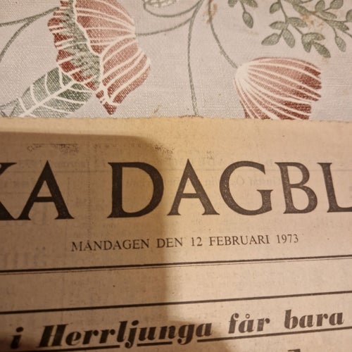 Svenska Dagbladet från 12 februari 1973