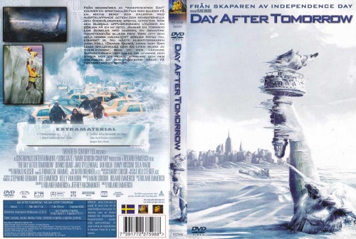 DVD - DAY AFTER TOMORROW - SÖNDAGSFILMEN