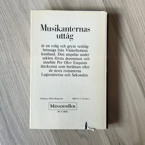 Musikanternas uttåg av Per Olov Enquist, 1978