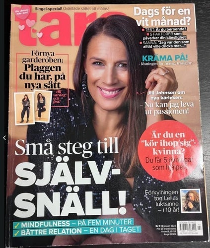 Tara tidning 2023 Jill Johnson Prinsessan Birgitta Julia Roberts