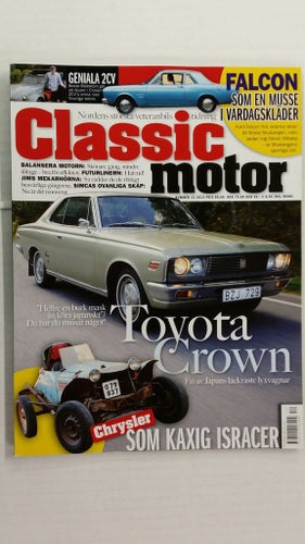 Classic Motor nr 12 2013: Citroën 2CV, Ford Falcon 1967, Toyota Crown 1970
