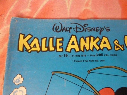 KALLE ANKA & CO, NR 19, 1978, TIDNING