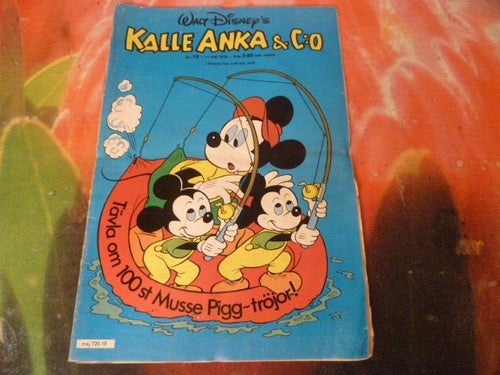 KALLE ANKA & CO, NR 19, 1978, TIDNING
