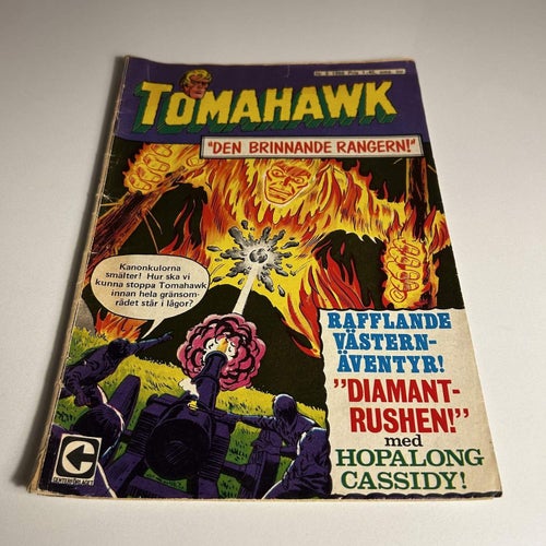 Tomahawk nr 5 1968, bra skick! VG