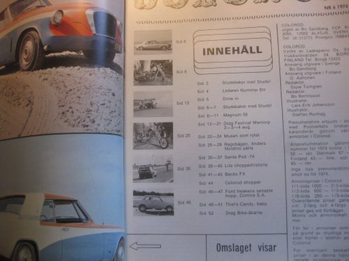COLOROD Nummer 6 1974 HD Studebaker