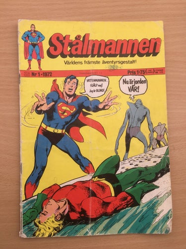 STÅLMANNEN - Nr 1 1972