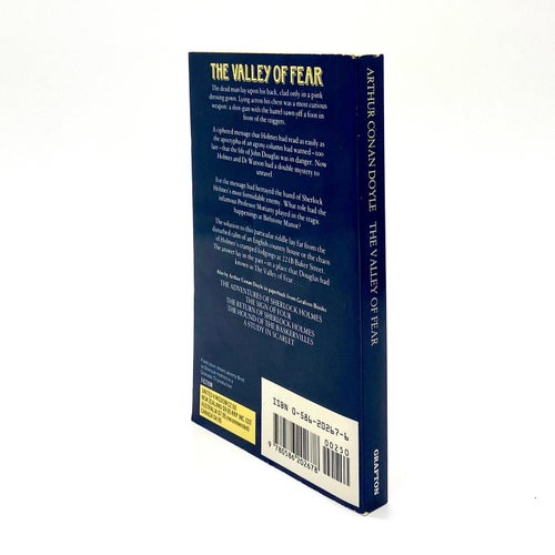 The valley of fear av Sir Arthur Conan Doyle
