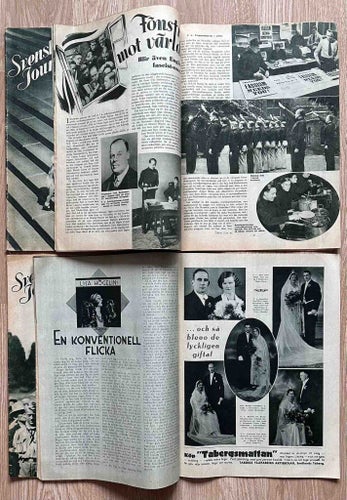 Svenska Journalen, 1934, 4 st.