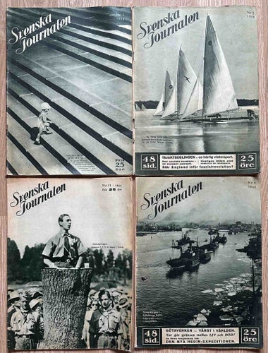 Svenska Journalen, 1934, 4 st.