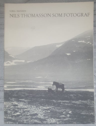 Nils Thomasson som fotograf av Kjell Hansen, 1980 Jämtland