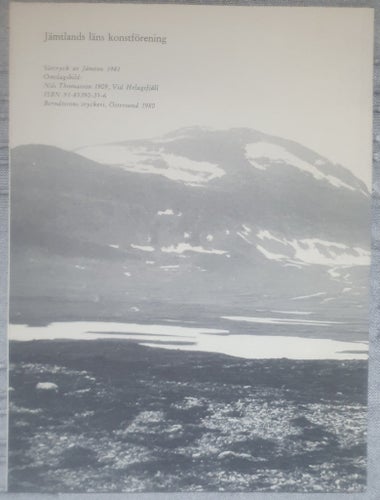 Nils Thomasson som fotograf av Kjell Hansen, 1980 Jämtland