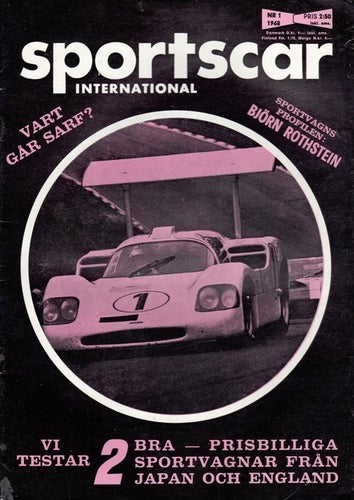 Sportscar International Nr 1 1968