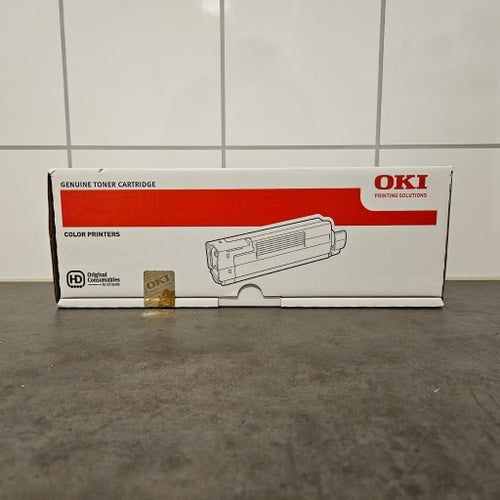 OKI 43865708 Black Svart Toner