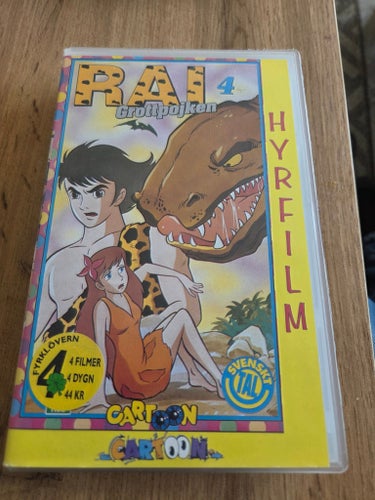 VHS: Rai Grottpojken del 4 (Hyfilm)