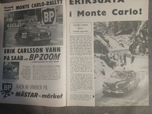 Illustrerad Motorsport Nr 1-2 1962 Monte Carlo