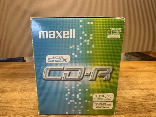 Maxell CD-R 700MB/80min 52X Jewelcase 10-pack