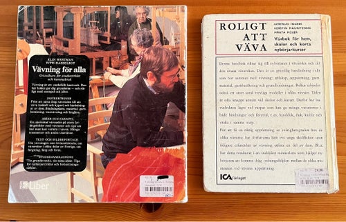 Vävning för alla av Elin Westman och Titti Hasselrot, 1977
