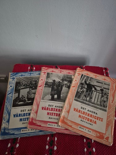 Det Andra Världskrigets Historia av Albert Bonniers Förlag, Häft. 1-3