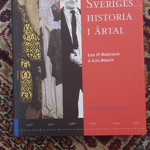 Sveriges Historia i Årtal av Lars M. Andersson & Lena Amurén