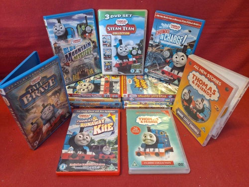 LAGERRENSNING - THOMAS & FRIENDS PAKET [OLIKA SKICK] DVD
