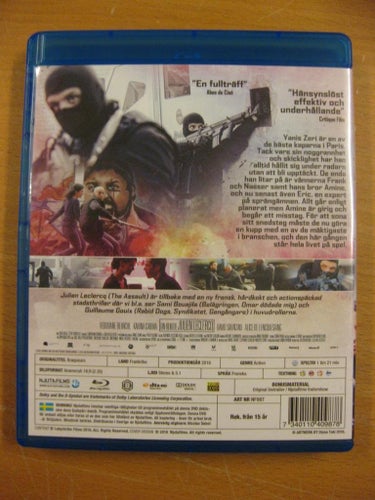 RÅNARNA - FRANSK ACTION - BLU-RAY 2016