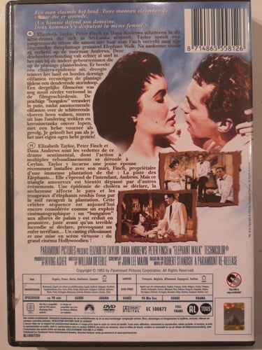 Elephant Walk (1954) William Dieterle med Elizabeth Taylor och Dana Andrews.