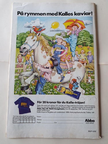 Buffalo nr 6 från 1981