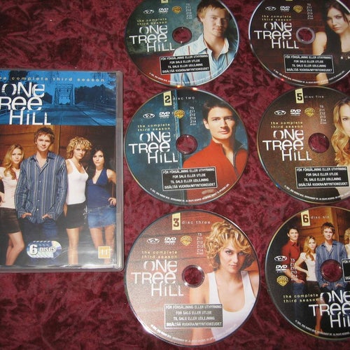 ONE TREE HILL SÄSONG 3 (CHAD MICHAEL MURRAY,JAMES LAFFERTY) 6-DISC DVD