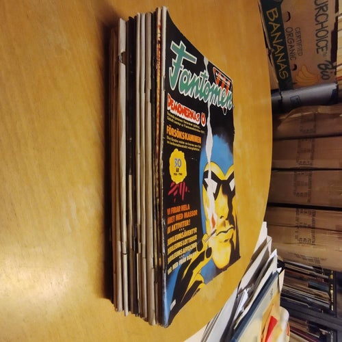 Samling Fantomen 1980 flera nummer 16 styck