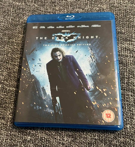 BATMAN : THE DARK KNIGHT (2008) UK 2 DISC UTGÅVA I MKT FINT SKICK!