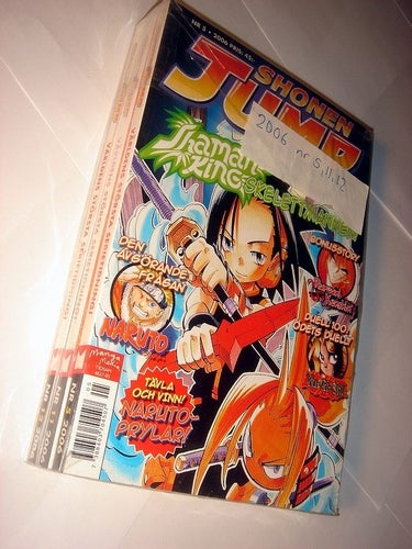 3 st SHONEN JUMP (svensk) NYA OLÄSTA 2006