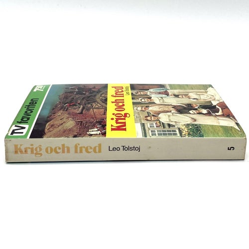 Krig och fred av Leo Tolstoj (förkortad utgåva, pocket, klassiker)