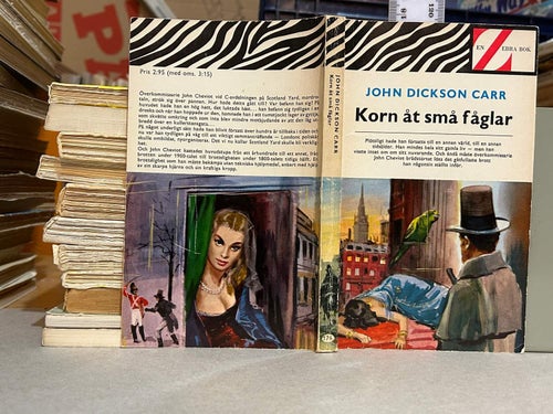 Korn åt små fåglar av John Dickson Carr. Bok. Good plus
