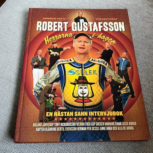 Bok: ROBERT GUSTAFSSON: Herrarna i hagen (2012) nyskick